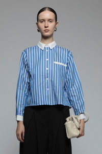 Navy Striped Still