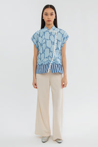 Navy Striped Talya