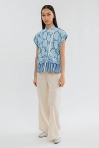 Navy Striped Talya