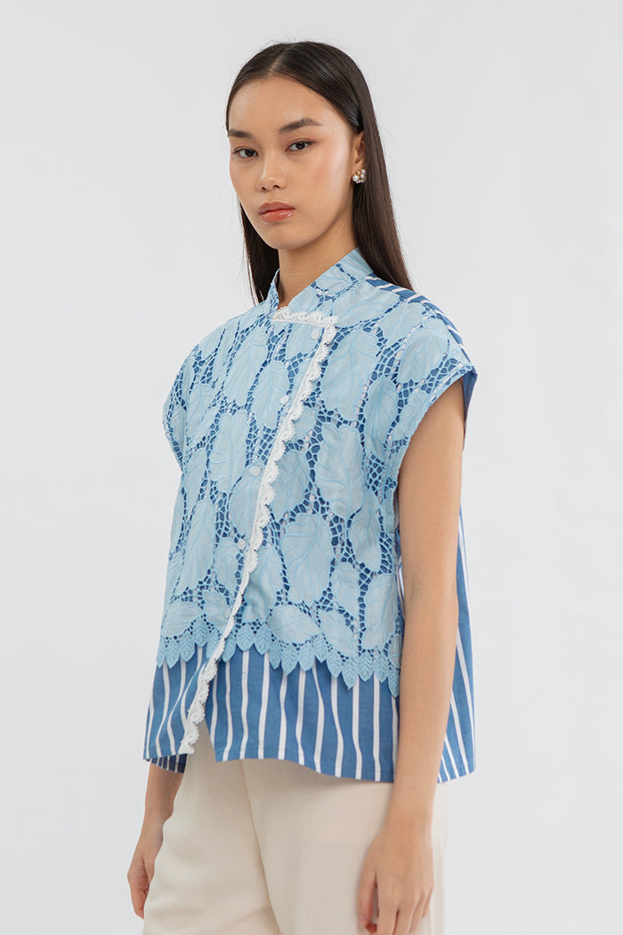 Navy Striped Talya