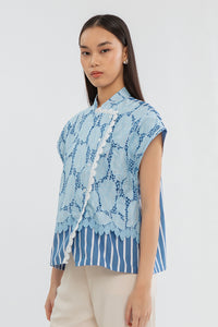 Navy Striped Talya