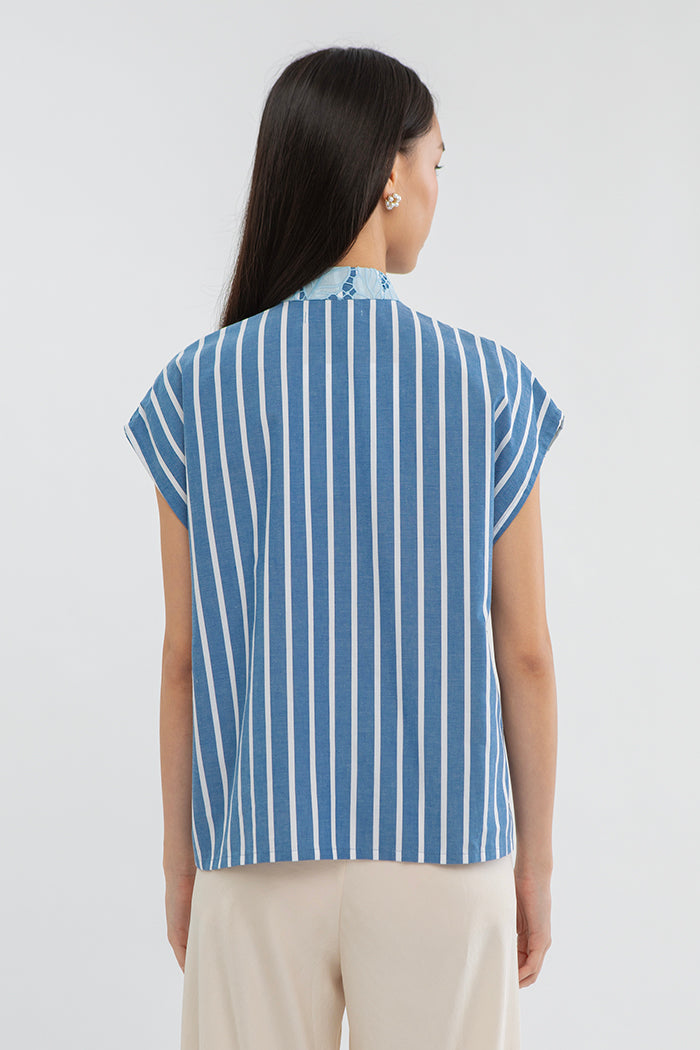 Navy Striped Talya