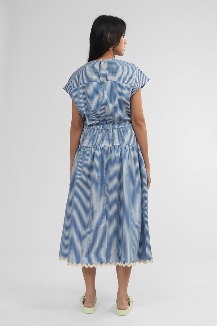 Navy Striped Telana