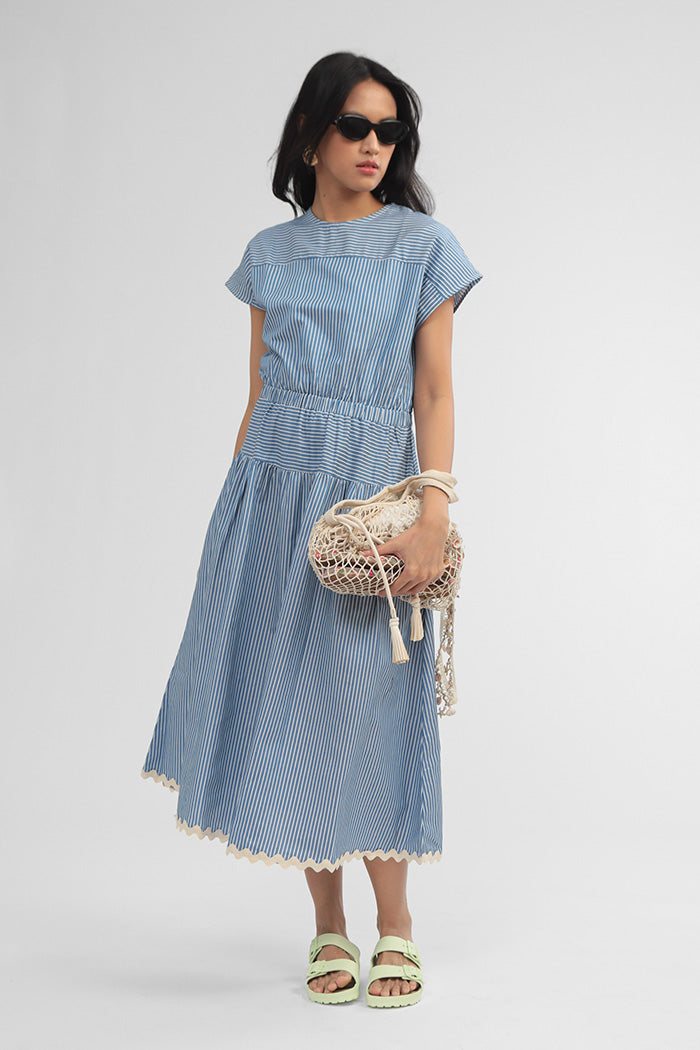Navy Striped Telana