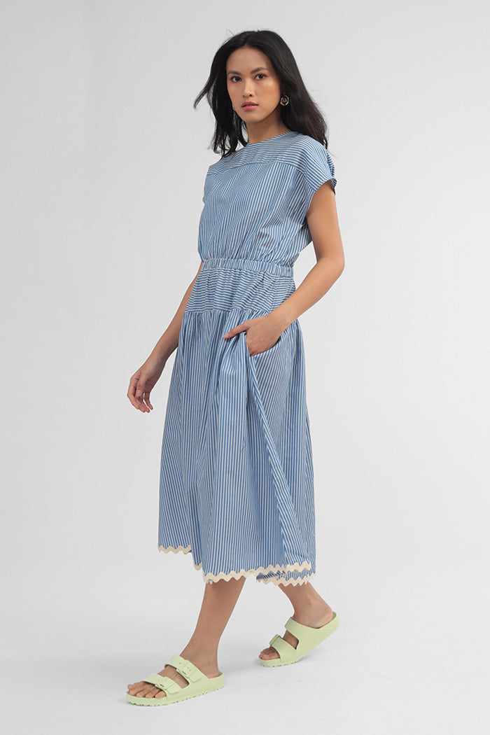 Navy Striped Telana