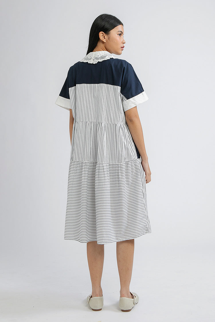 Navy Striped Trevino