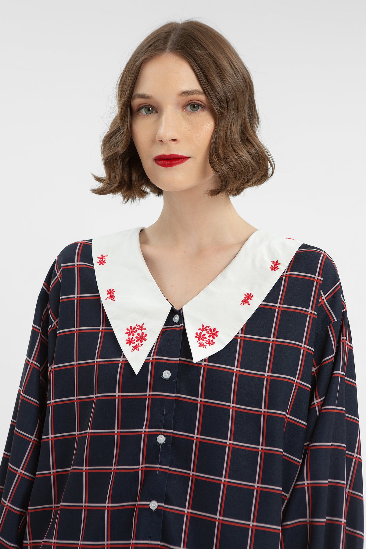 Navy Windowpane Nadler