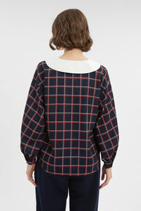 Navy Windowpane Nadler