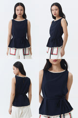 Navy Bellina
