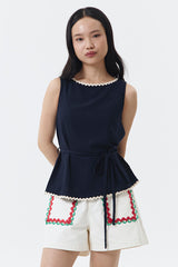 Navy Bellina