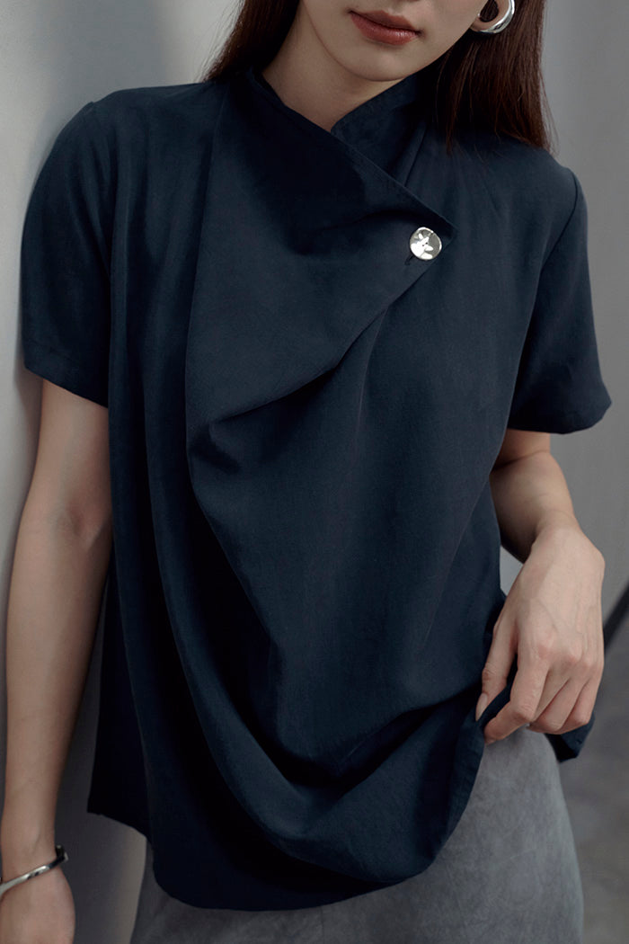 COTTONINKSTUDIO - Navy Crosa