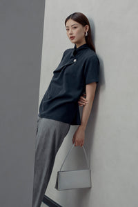 COTTONINKSTUDIO - Navy Crosa