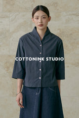 COTTONINKSTUDIO - Navy Graf