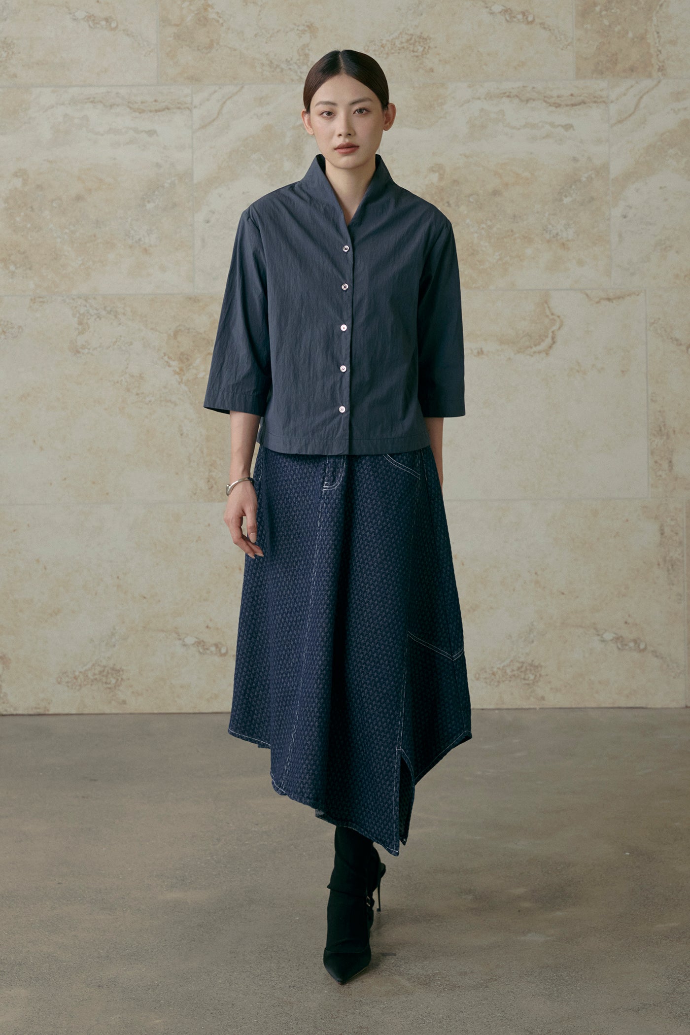 COTTONINKSTUDIO - Navy Graf