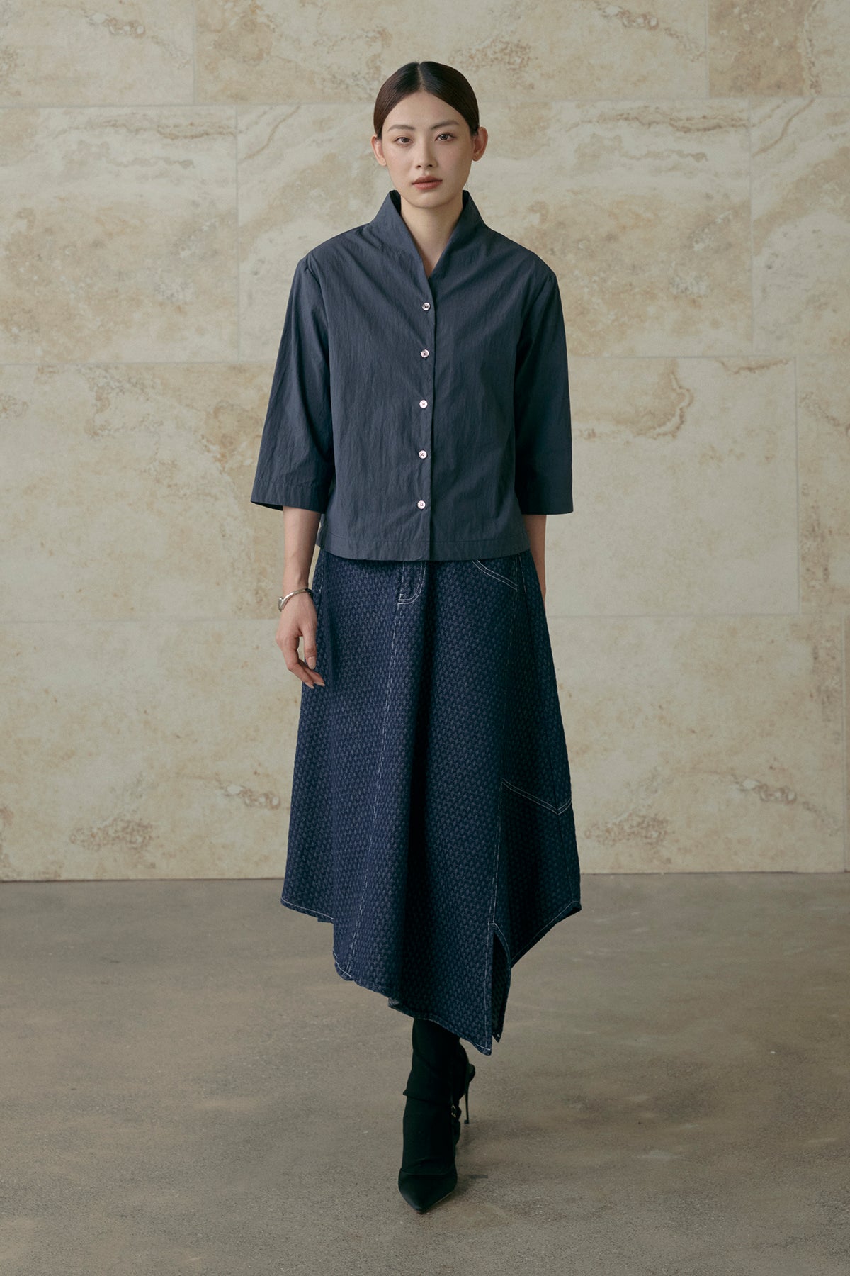 COTTONINKSTUDIO - Navy Graf