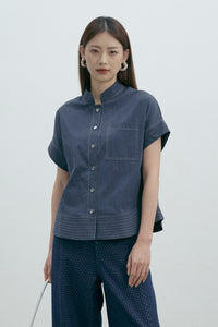 COTTONINKSTUDIO - Navy Melitta