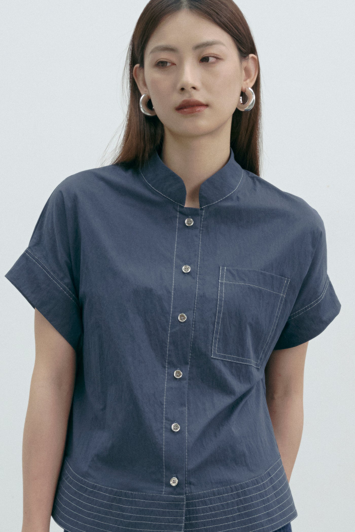 COTTONINKSTUDIO - Navy Melitta