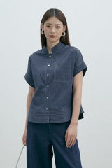 COTTONINKSTUDIO - Navy Melitta