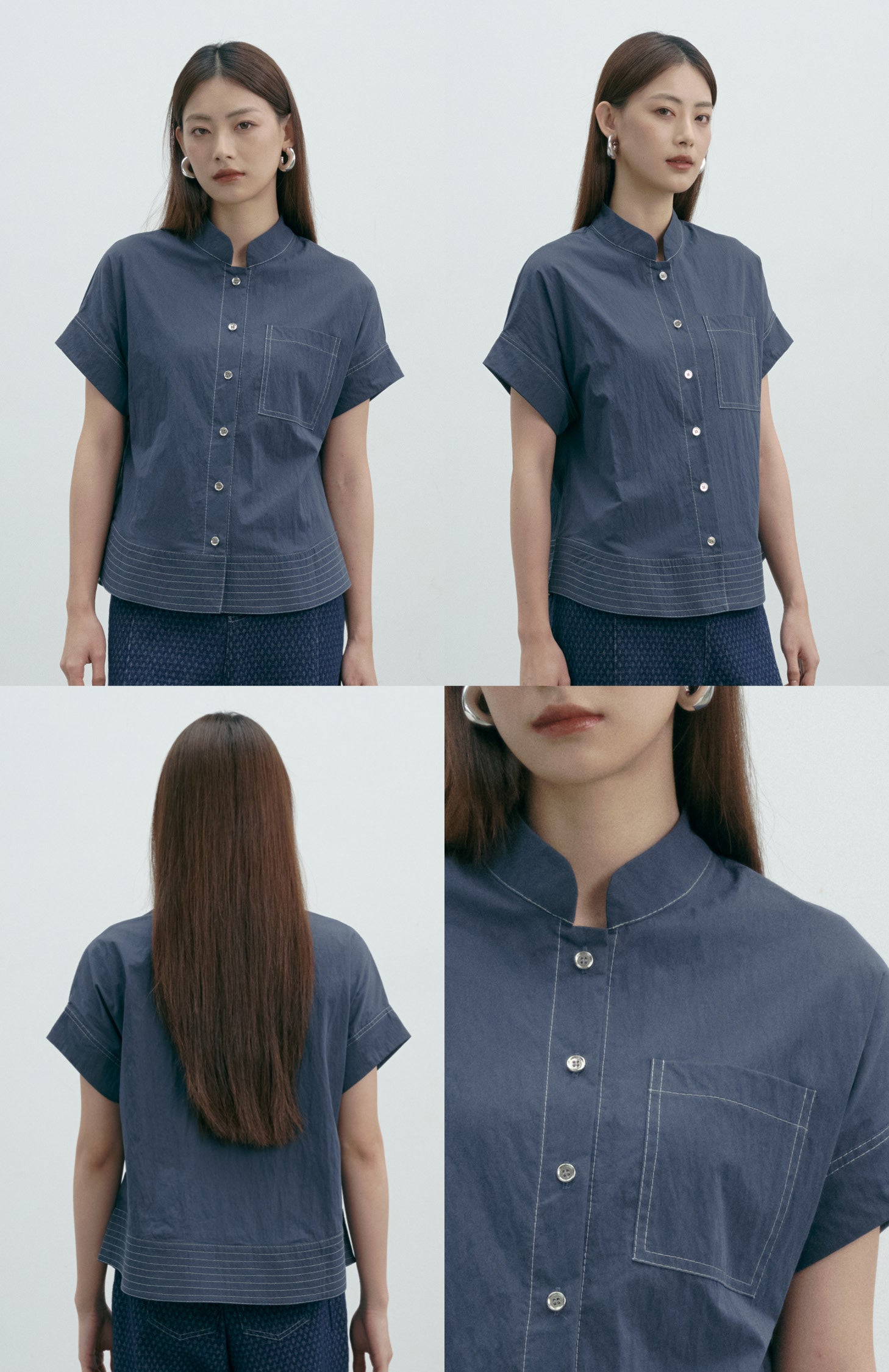 COTTONINKSTUDIO - Navy Melitta