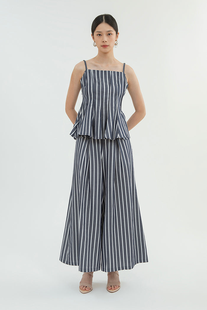 Navy Striped Dariole