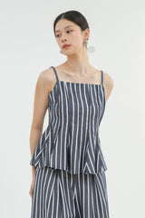 Navy Striped Dariole