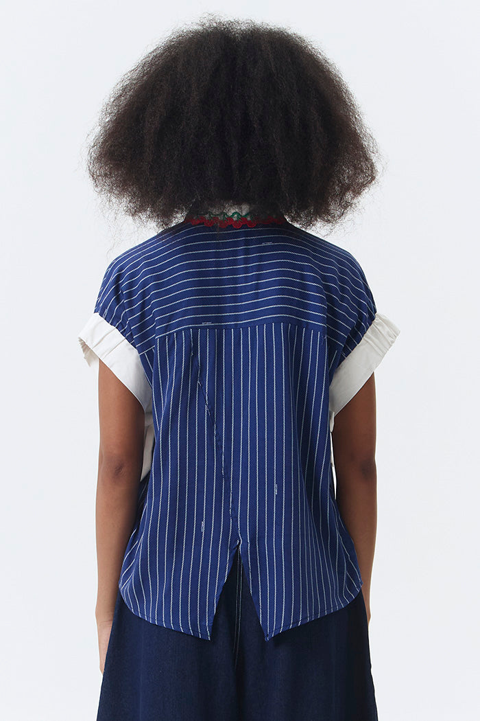 Navy Striped Journee