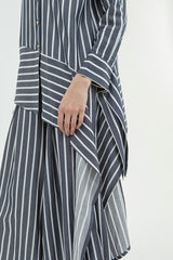 Navy Striped Lyon