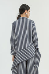 Navy Striped Lyon
