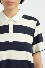 Navy Striped Porlan