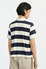 Navy Striped Porlan