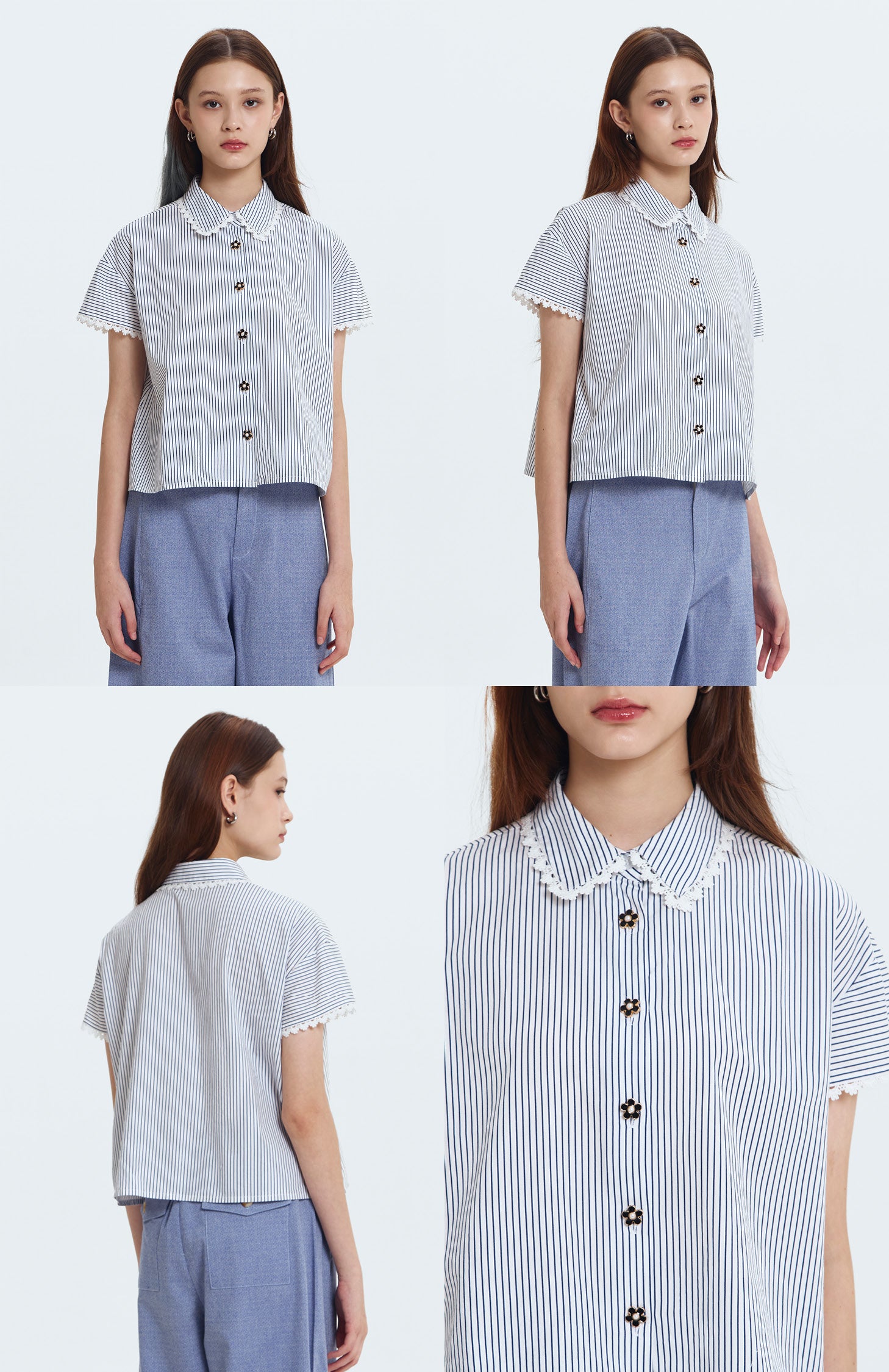 Navy Striped Soline