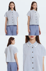 Navy Striped Soline