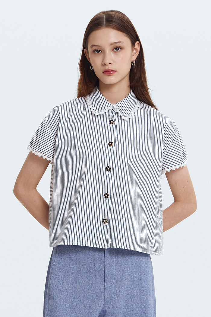 Navy Striped Soline