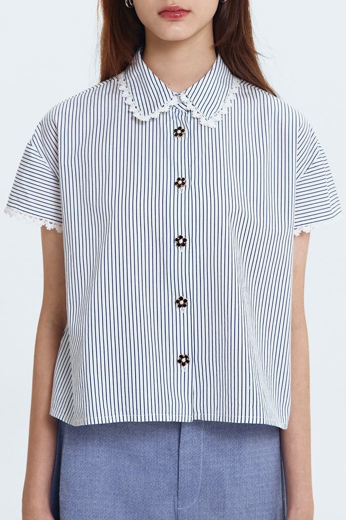 Navy Striped Soline