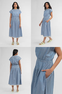 Navy Striped Telana