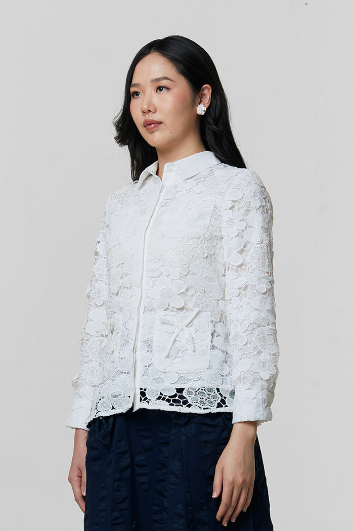 Off-white Floral Leif