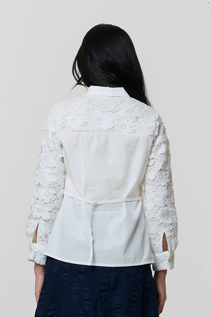 Off-white Floral Leif