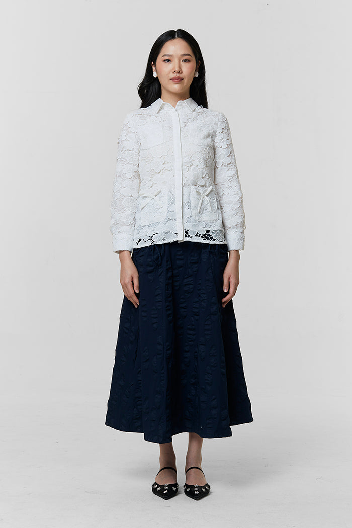 Off-white Floral Leif