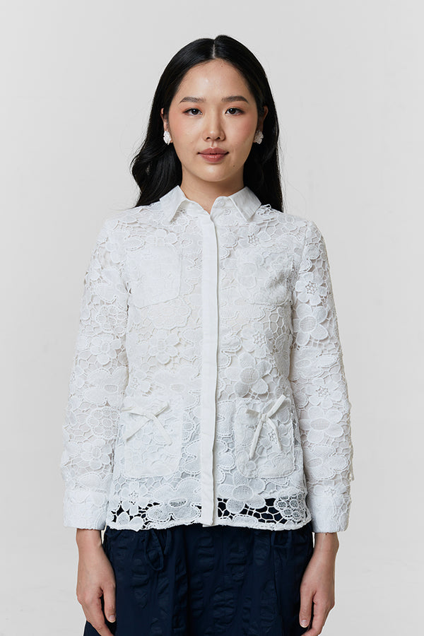 Off-white Floral Leif