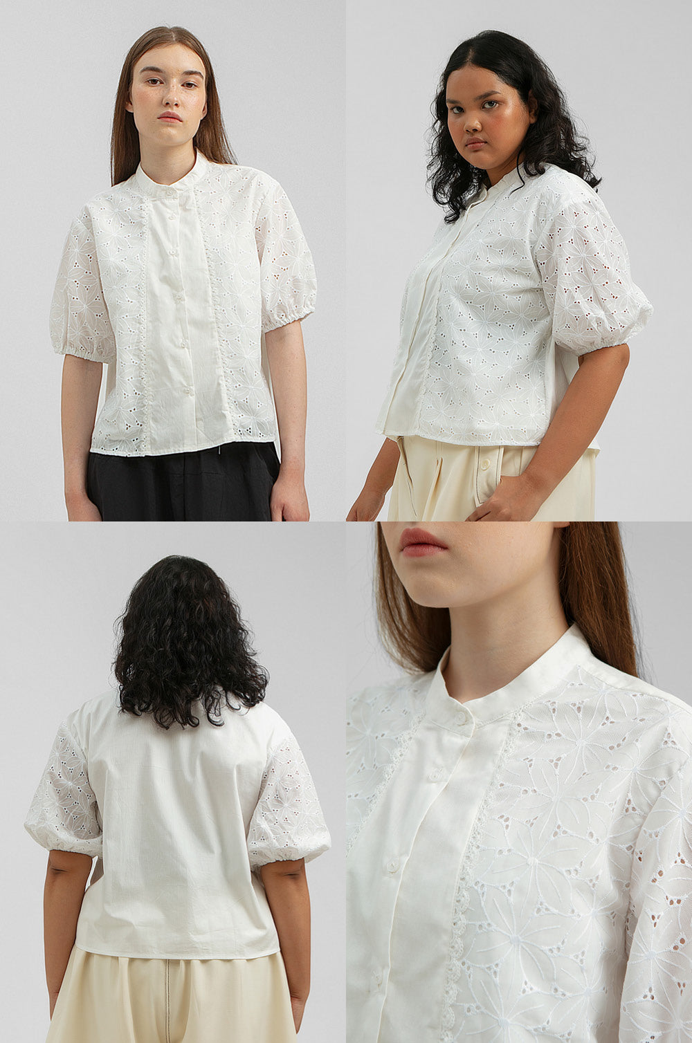 Off-white Embroidered Jensa - Defect Sale