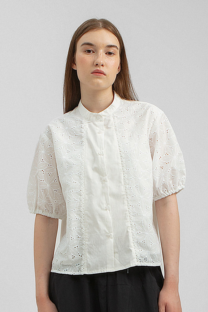 Off-white Embroidered Jensa - Defect Sale