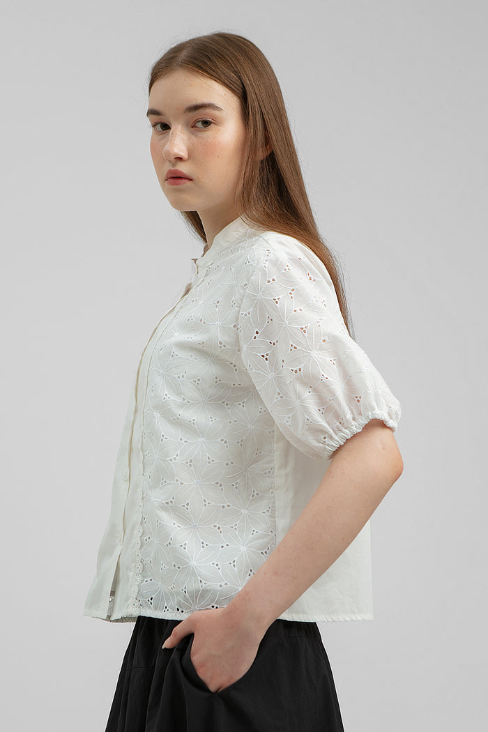 Off-white Embroidered Jensa - Defect Sale