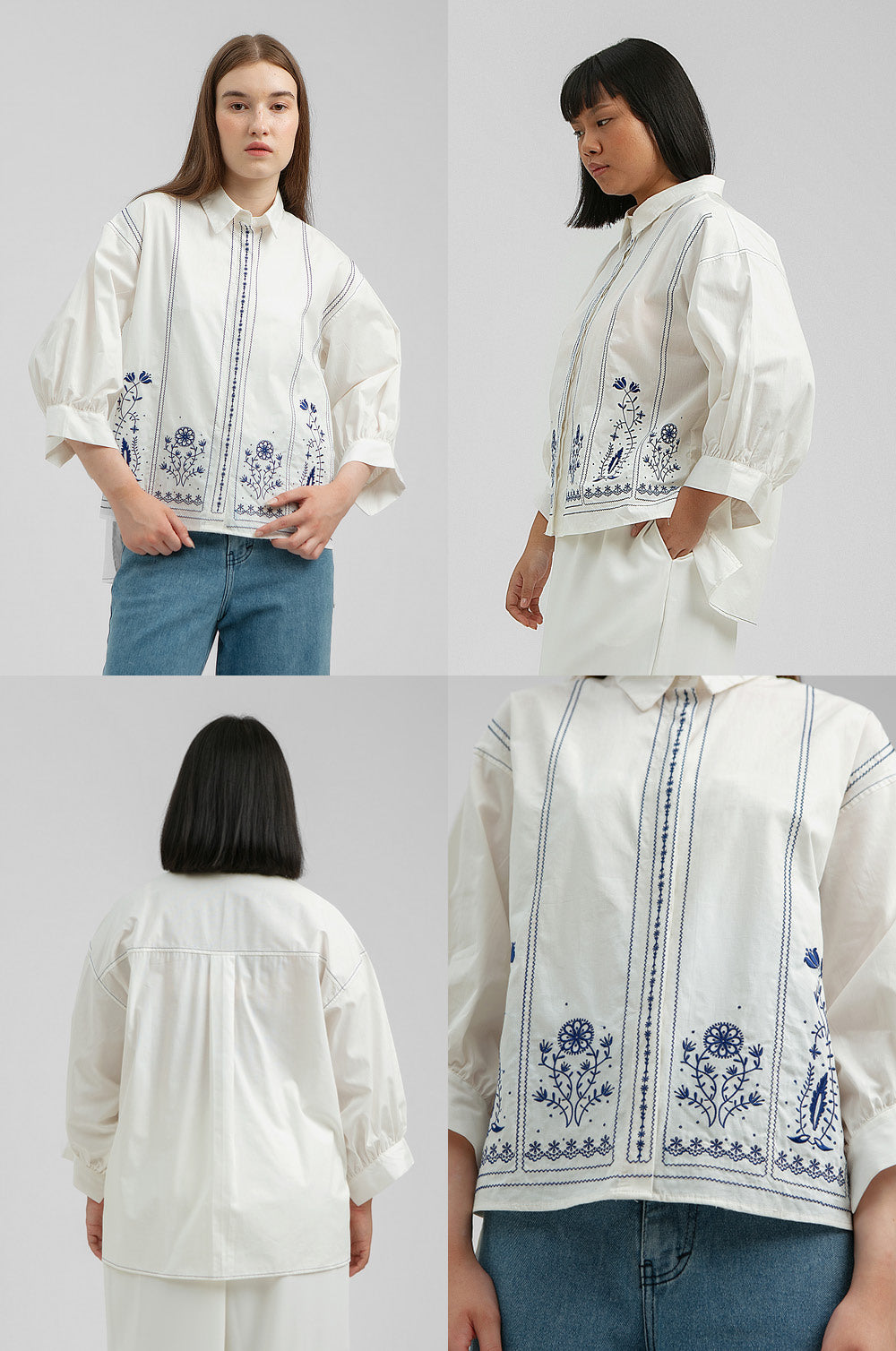Off-white Embroidered Socia - Defect Sale