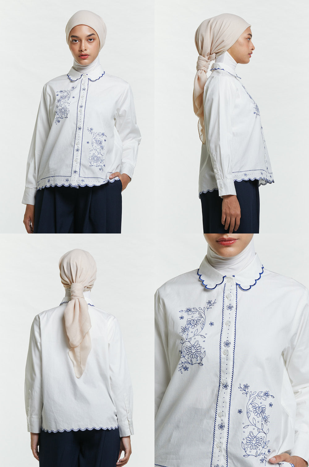 Off-white Embroidery Zeran