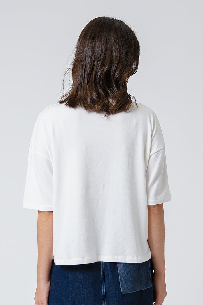 Off-white Oversized Tee