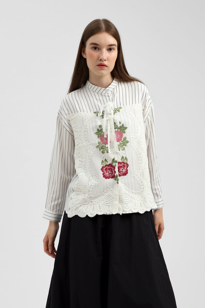 Off-white Striped Babette - Defect Sale