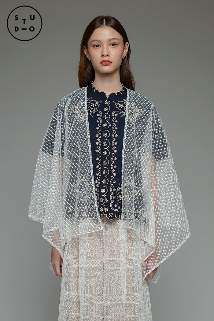 Off-white Cross Kamin