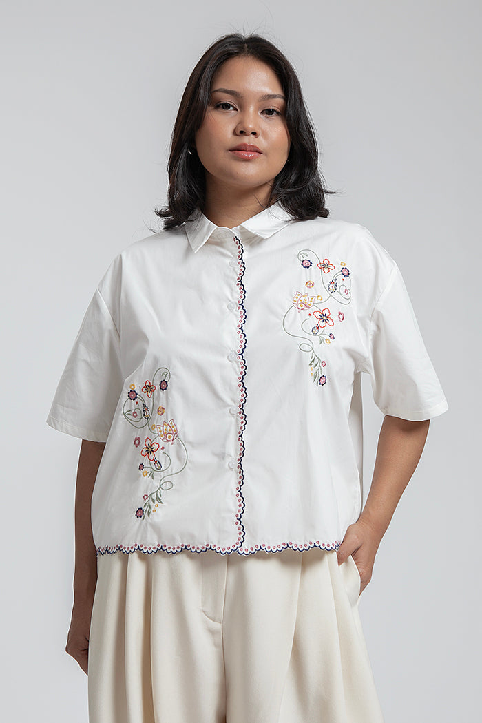 Off-white Embroidery Amur