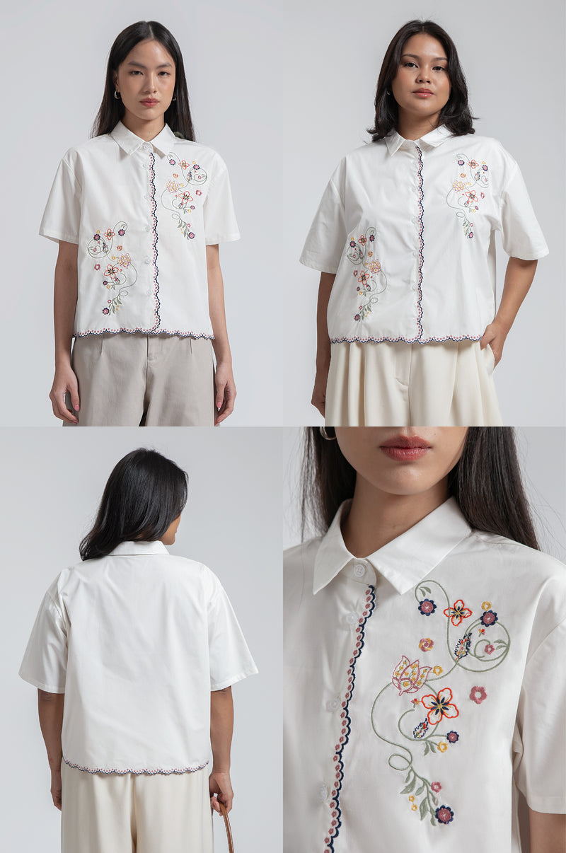 Off-white Embroidery Amur