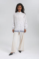Off-white Embroidery Nadra